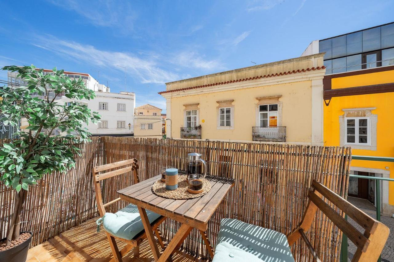 Downtown Lux Apartment Faro Bagian luar foto